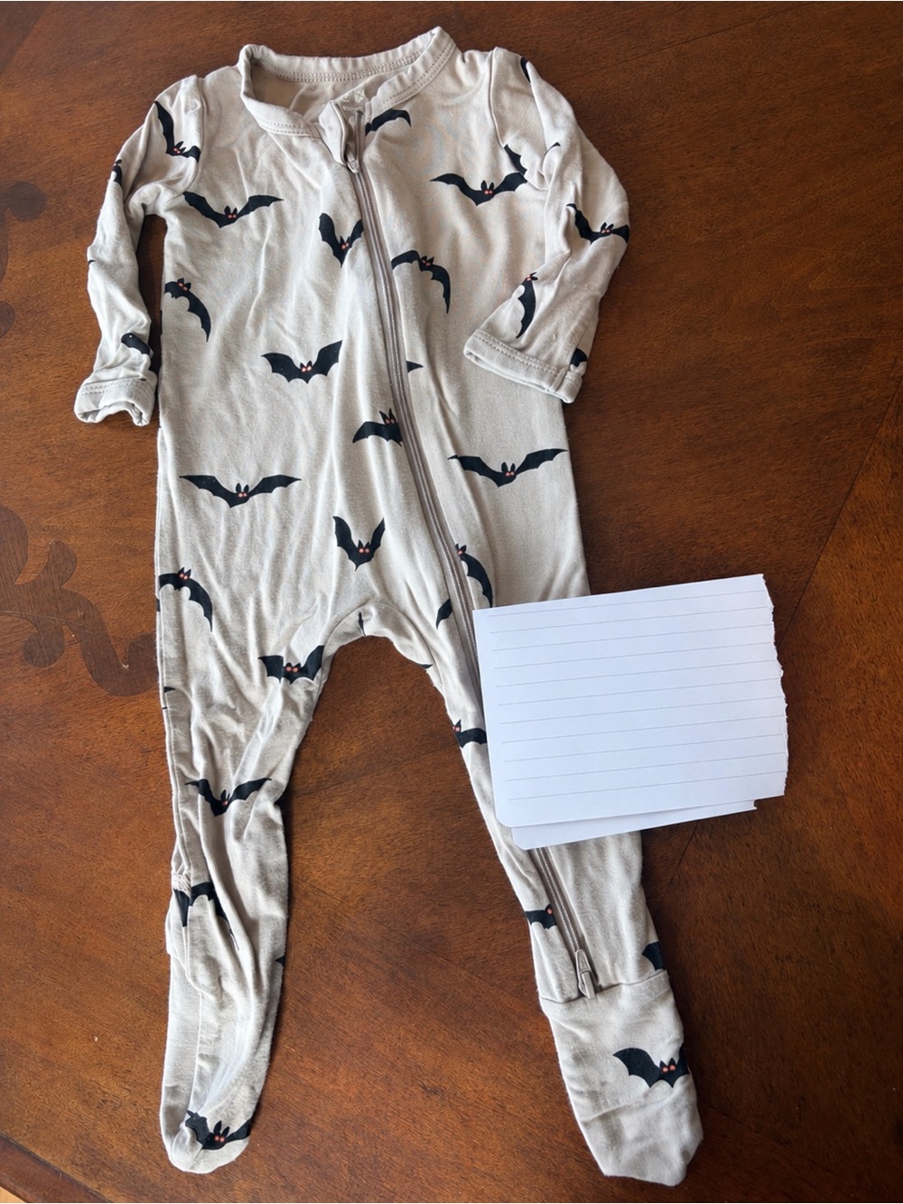 Kyte baby bats footed romper